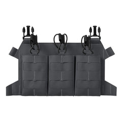 Direct Action Lightweight Triple 223 Magazine Panel, Shadow Grey