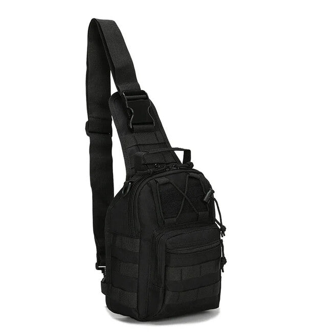 DRAGOWA Crossbody torba, črna