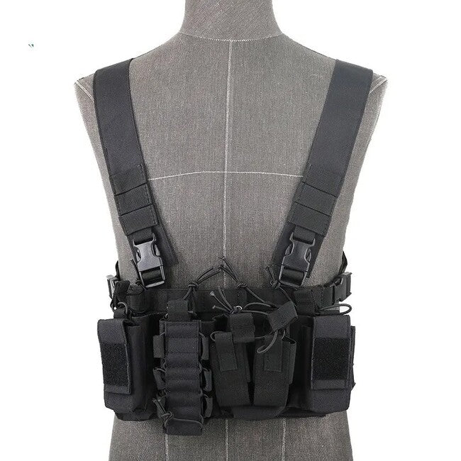 DRAGOWA D3 Chest Rig, Black