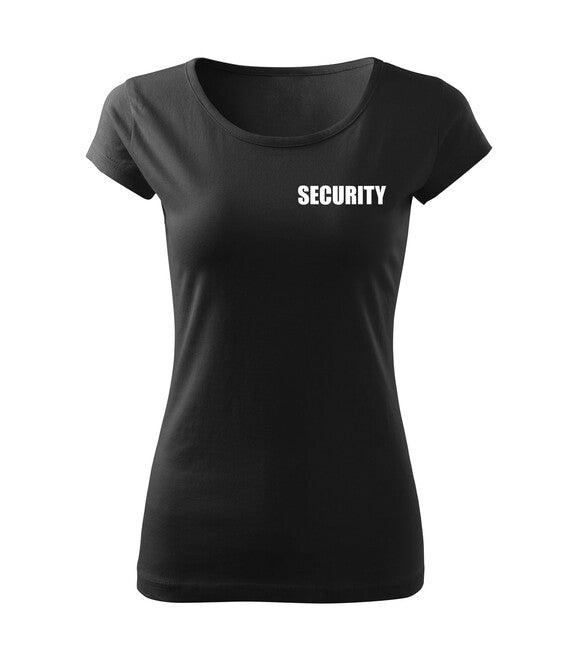 DRAGOWA SECURITY majica ženski s napisom