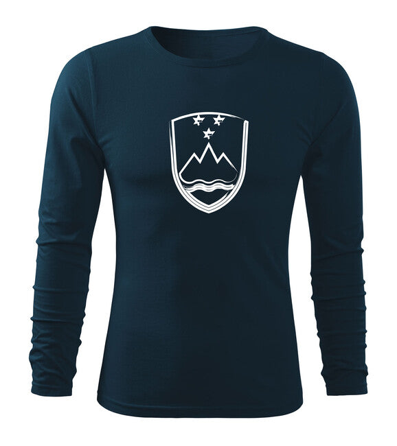 DRAGOWA Fit-T majica z dolgimi rokavi, slovenski znak