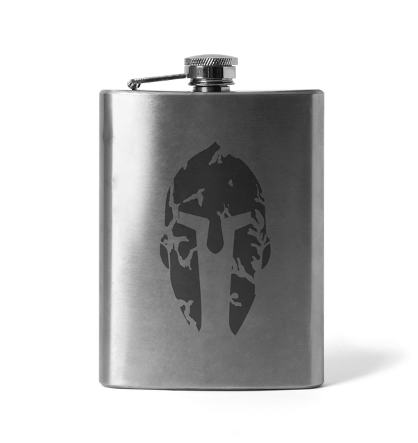 DRAGOWA gravirana ploskačka Spartan 210 ml