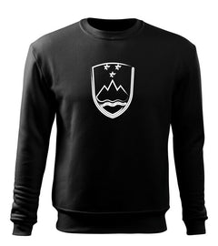 DRAGOWA moški pulover slovenski znak, črna