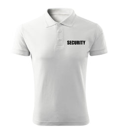 DRAGOWA polo shirt SECURITY, white