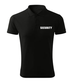 DRAGOWA polo shirt SECURITY, black