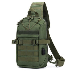 DRAGOWA TACTICAL Oscar Single Strap Backpack, Green