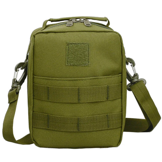 Dragowa Tactical zdravstvena torba vodoodporna čez ramo 2L, zelena