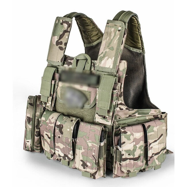 DRAGOWA Tactical Heavy Duty Vest, Multicam