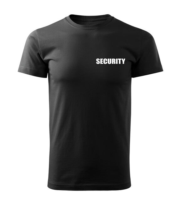 DRAGOWA majica z napisom SECURITY