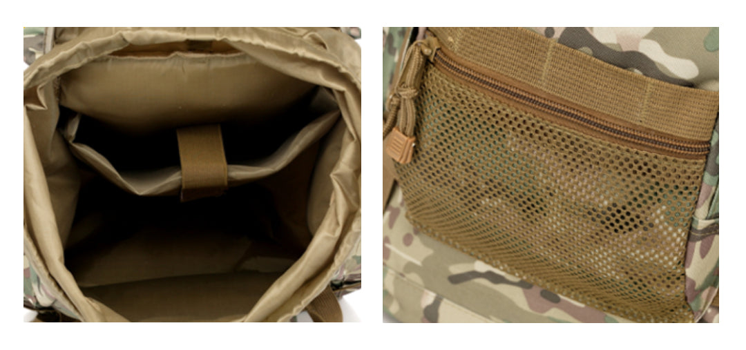 DRAGOWA Molle Outdoor Bag, Olive