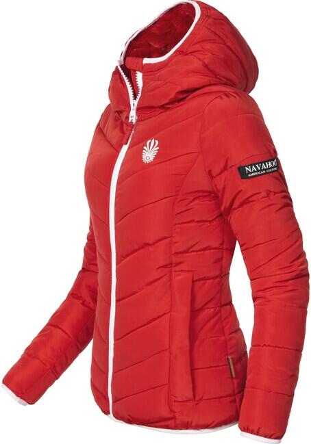 Navahoo ELVA women's winter hooded jacket, red