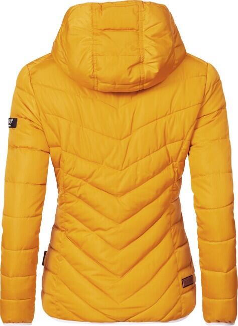 Navahoo ELVA women's winter hooded jacket, yellow