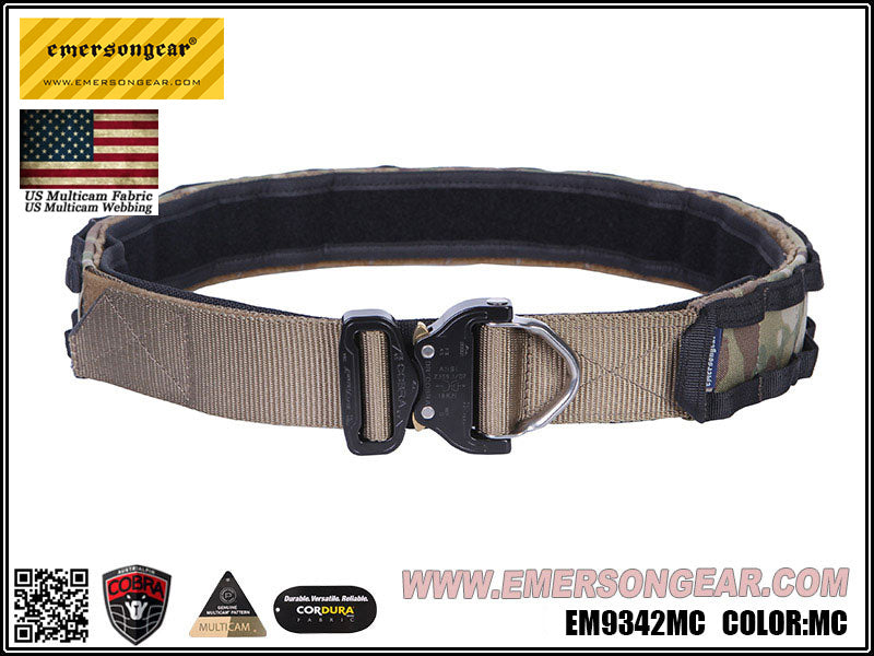 Emersongear Cobra D-Ring borbeni pas, multicam, L