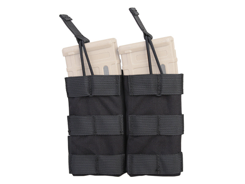 Emersongear modularna odprta dvostenski tok za nabojnike 5.56, črna, 500D