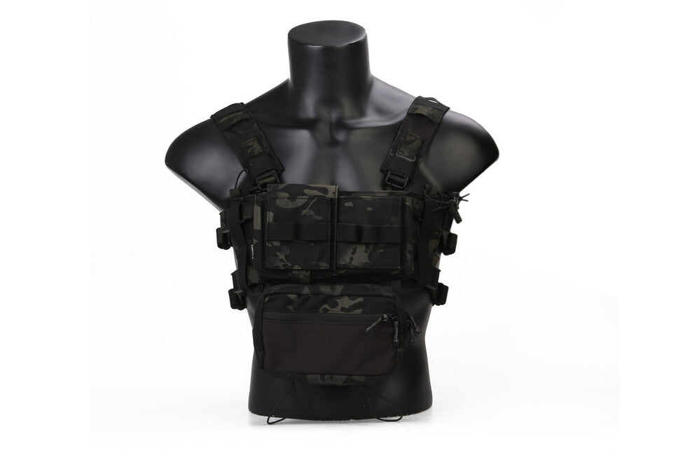 Emersongear Tactical Micro Fight Chissis MK3 Vest, Multicam Black