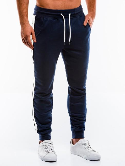 Ombre P865 moška trenirka, navy modra