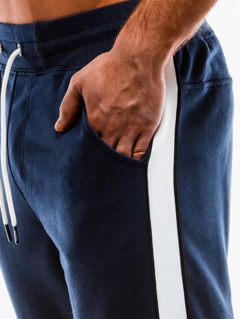 Ombre P865 moška trenirka, navy modra