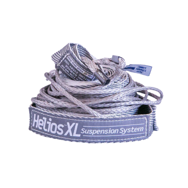 ENO HELIOS XL popruhy pripevnenie hamaku, sivé