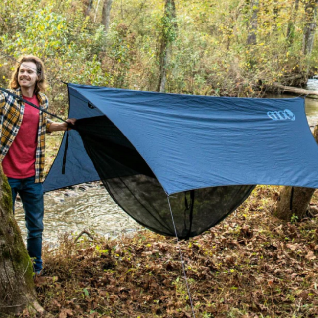ENO ProFly XL prístrešok Rain Tarp, modrý
