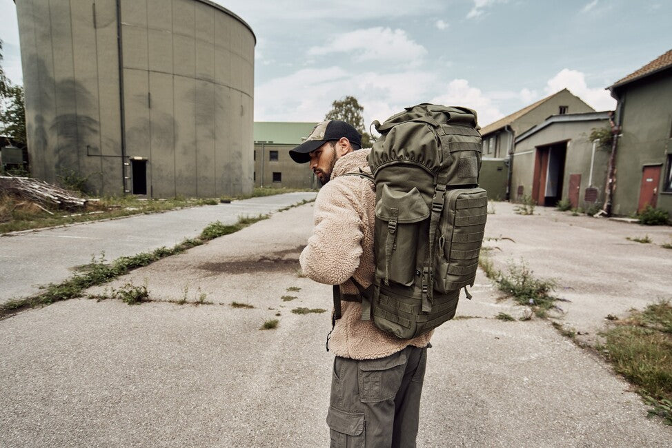 Brandit Kampfrucksack Molle nahrbtnik za prostem, darkcamo, 65l