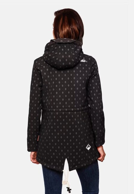 Marikoo ZIMTZICKE P softshell jakna s kapuco ženski zimska