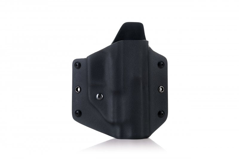Falco CZ P07 kydex opaskové pancake puzdro, čierne pravé