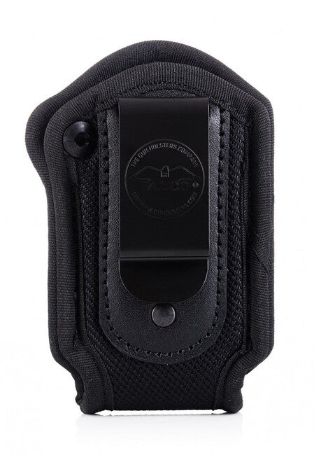 Falco F800 Θήκη Μαγαζίνου Nylon με Ζώνη, Κλιπ και Κοχλία Ασφάλισης Glock 19, Μαύρη Αριστερή