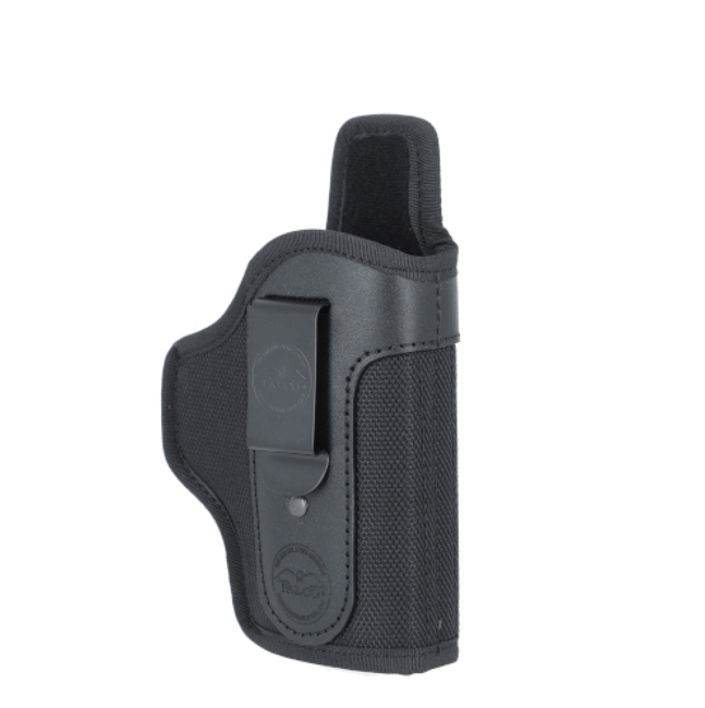 Falco Smith IWB najlonski tok za nošenje v hlačah za Glock 43X, črn, desni