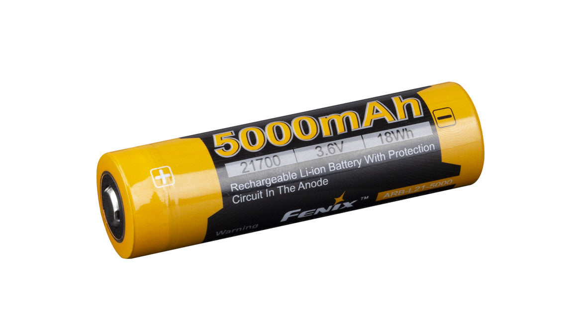 Fenix 21700 nabíjateľná batéria Li-Ion, 5000 mAh