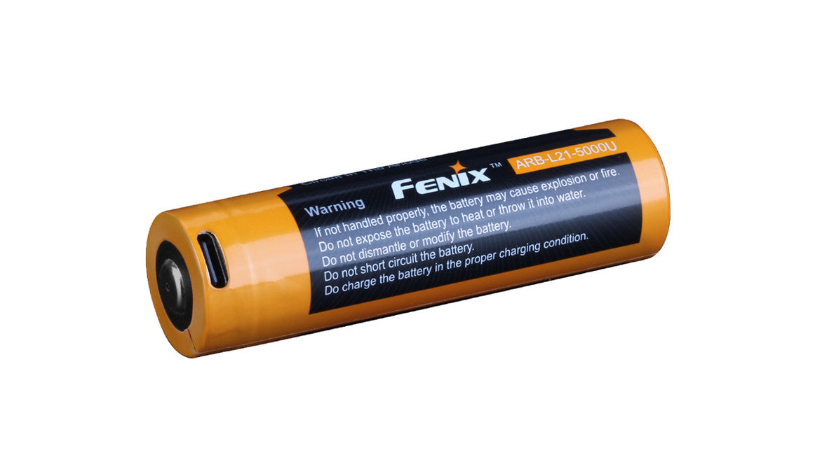 Fenix 21700 polnljiva baterija Li-Ion 5000 mAh USB-C