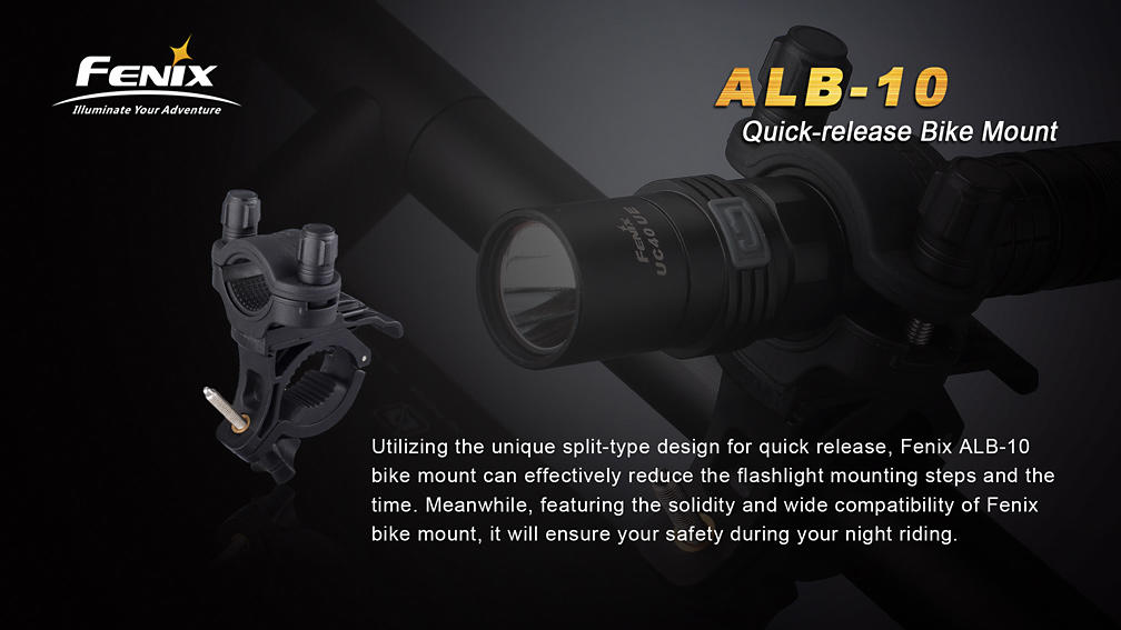 Fenix ALB-10 nosilec za svetilke na kolo