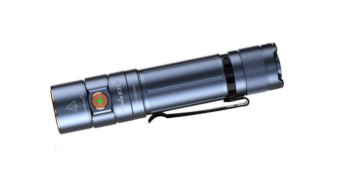 Fenix E35R Rechargeable LED Flashlight, Blue