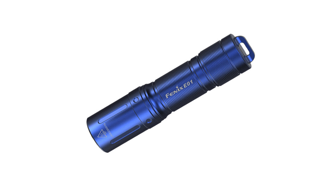 Fenix E01 V2.0 mini svetilka, modra