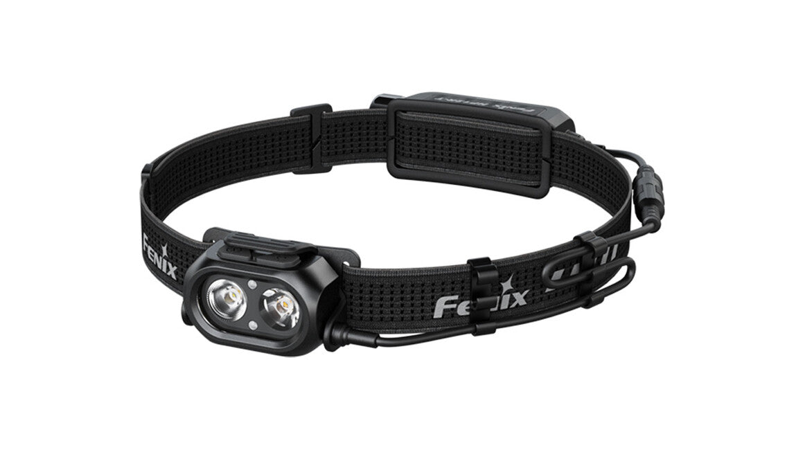 Fenix HP12R-T polnilna naglavna svetilka, črna