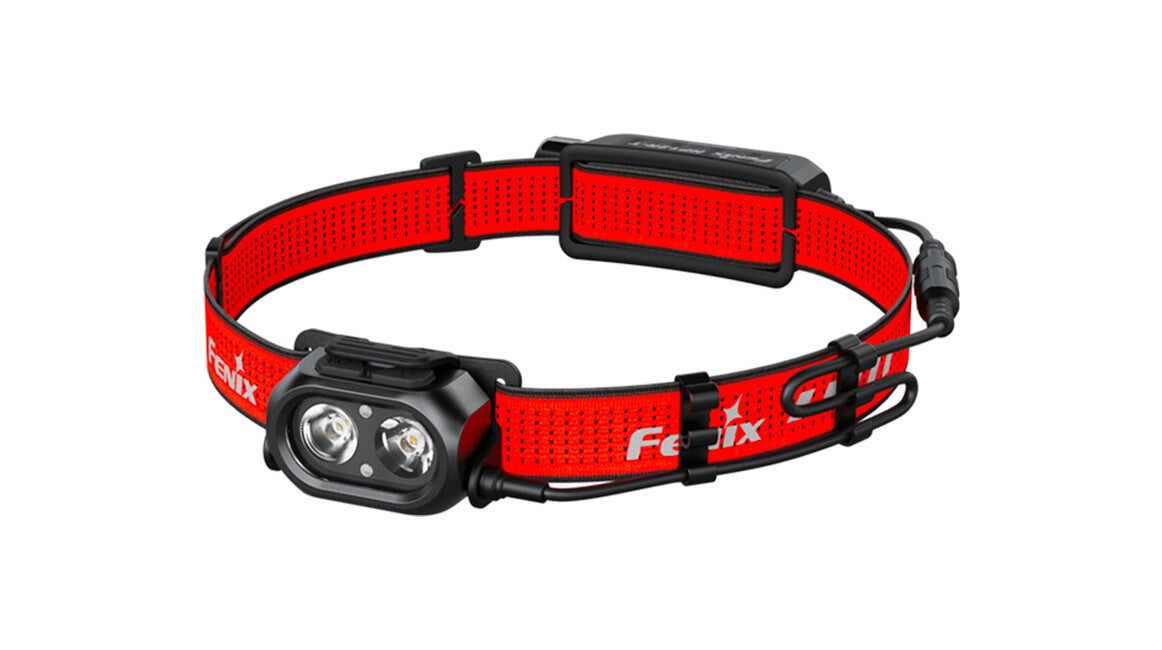 Fenix HP12R-T polnilna naglavna svetilka, črna