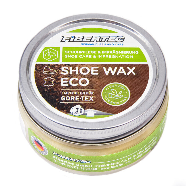Fibertec Shoe Wax Eco intenzivna nega usnja na usnjenih čevljih za pohodniške alpske, 100 ml