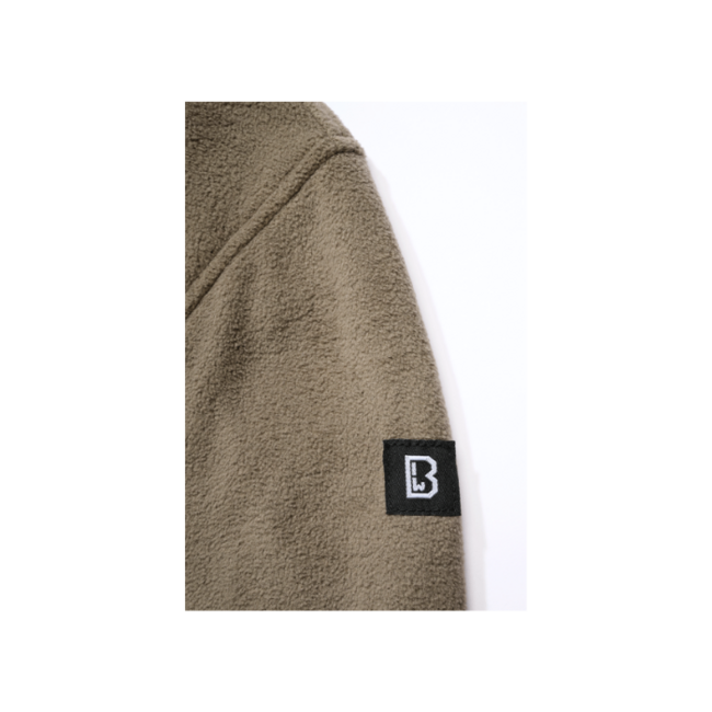 Brandit Fleece Troyer softshell jakna, olivno zelena
