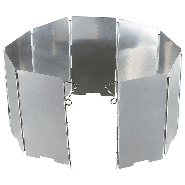 Fox Outdoor aluminijasta zaščita variču zad vetrom 9 lamel