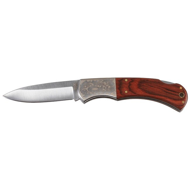 Fox Outdoor Jack Knife, Wooden Handle, Ornaments