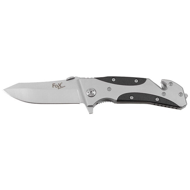 Fox Outdoor Jack žepni nož, kovinski ročaj, plastični vložki