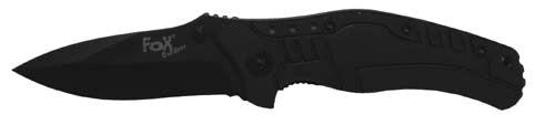 Fox Outdoor End nož 19cm, črn