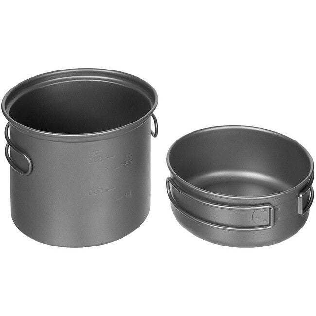 Fox Outdoor komplet za kosilo, titan