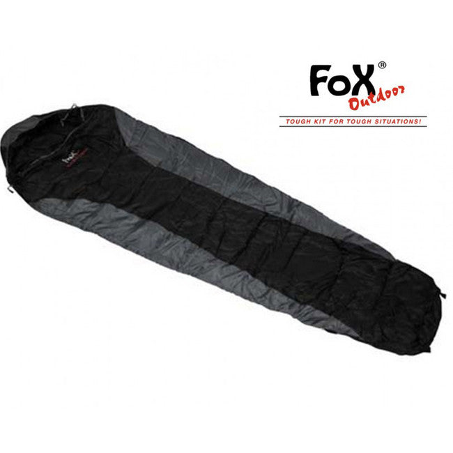 Fox Mumia spalna vreča economic +/-0°C, črno-siva