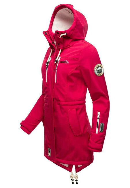 Marikoo ZIMTZICKE P Women's Winter Softshell Jacket with Hood