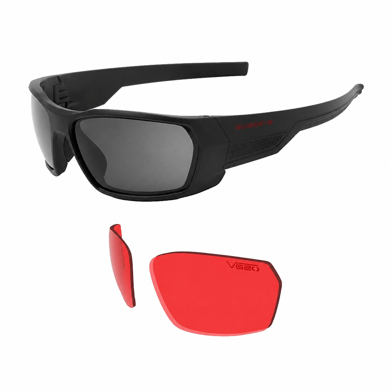 SWISS Eye® GHOST V620 taktična očala, črna