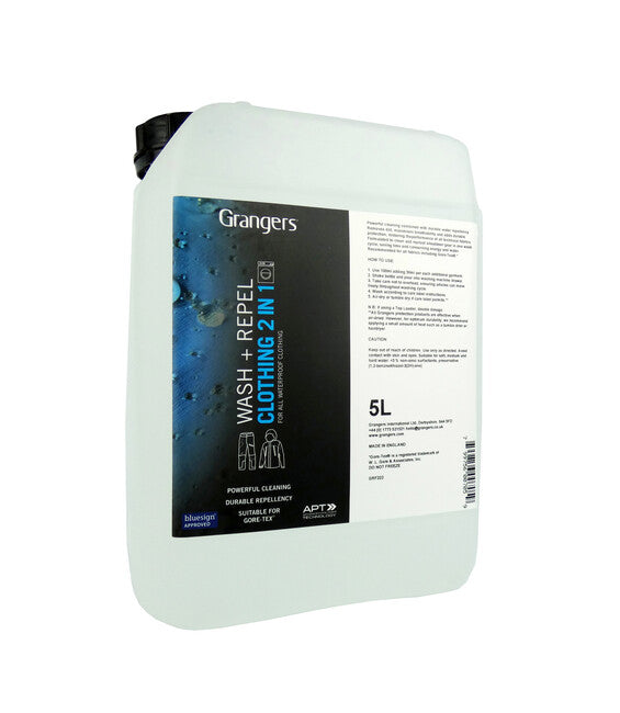 Grangers 2 in 1 Wash & Repel Ecological Cleaner and Impregnating Agent 5000 ml