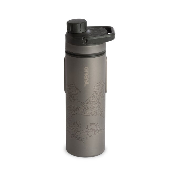 GRAYL UltraPress™ Purifier filtrirna steklenica Titanium, črna
