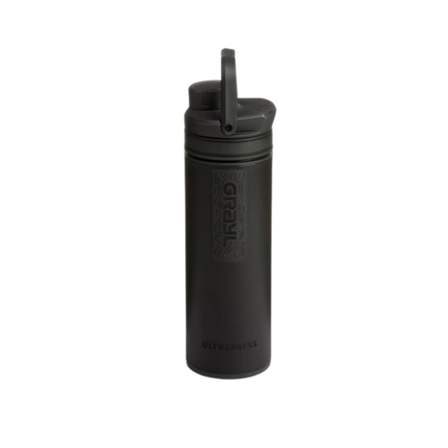 GRAYL UltraPress Φιλτραρισμένο Μπουκάλι, Μαύρο