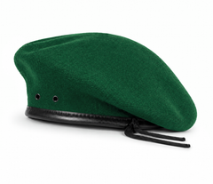 WARAGOD Stolthed Wool Beret, Green