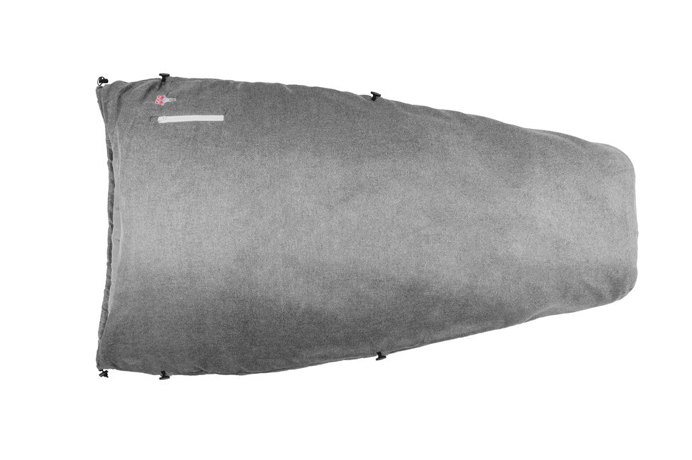 Grüezi-Bag Feater toplotna vložka za spalno vrečo s USB vmesnikom, siva